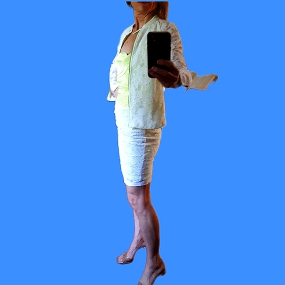 Kenneth Cole lace bomber jacket - Picture 1 of 6